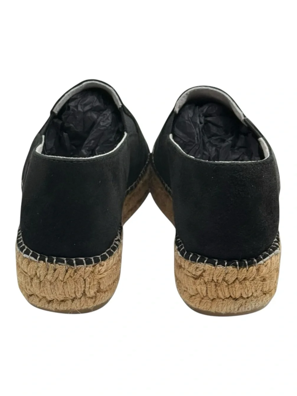 Cruz’n Shoes by Menorquinas USA 𖦹 Double Sole Espadrilles 𖦹 Black Suede 𖦹 37